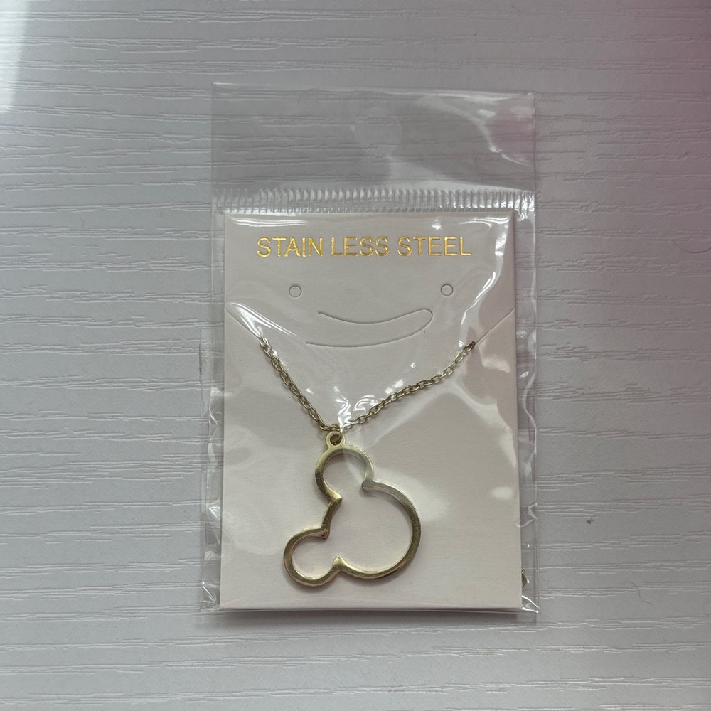 Gold Stainless Steel Necklace